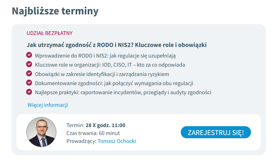 Webinar NIS2