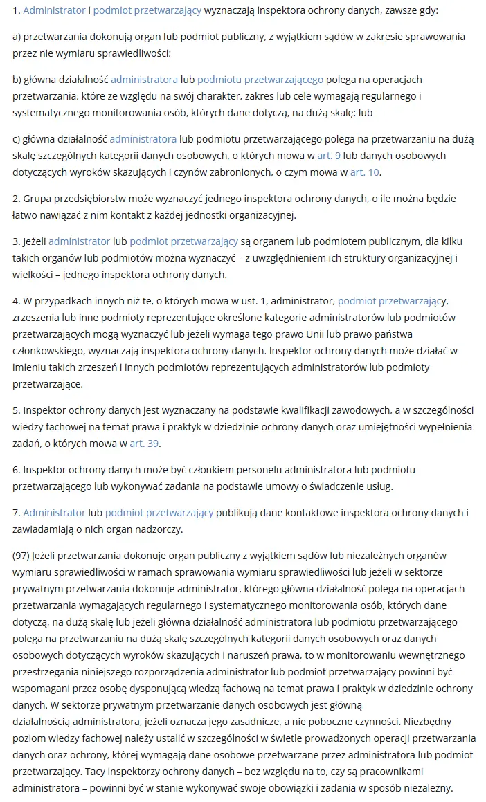 Outsourcing IOD – kiedy warto o nim pomyśleć