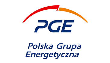 Logo: PGE - branża energetyczna