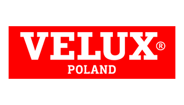 Logo: Velux - branża produkcyjna