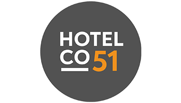 Logo: HotelCo - branża hotelarska