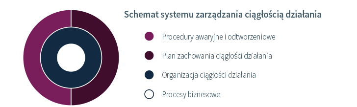 Schemat systemu zarządzania ciągłością działania