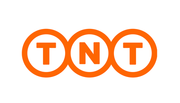 Logo: TNT - branża kurierska
